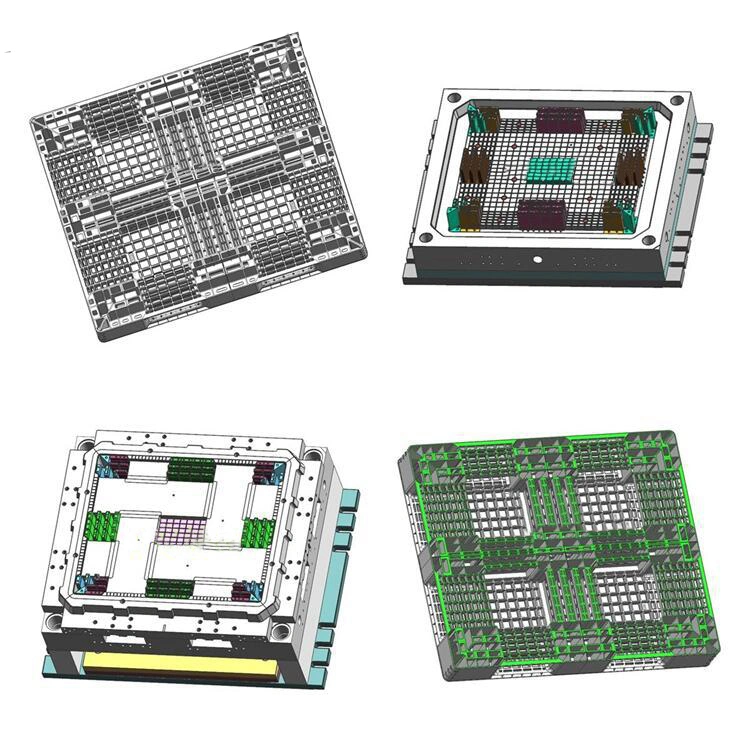 ODM/OEM Solid and Reliable Plastic Tray/Pallet Mold for Forklift Truck Pad