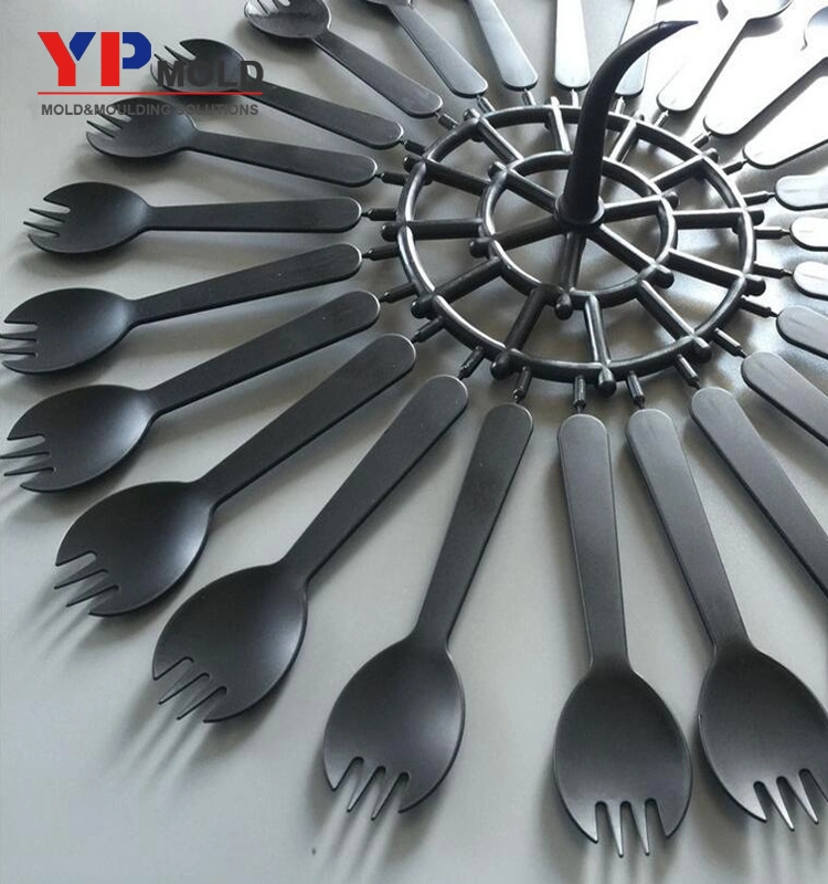 Multi Cavity Plastic Knife Fork Spoon Mold Professional Supplier China