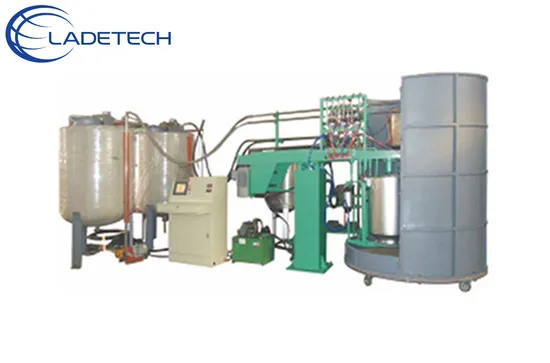 LDT-BFM Automatic Box Batch Foaming Machine Rectangular or Round Mould With Free Installation