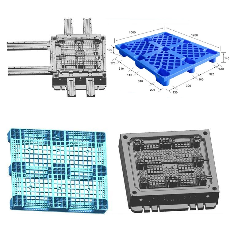 ODM/OEM Solid and Reliable Plastic Tray/Pallet Mold for Forklift Truck Pad