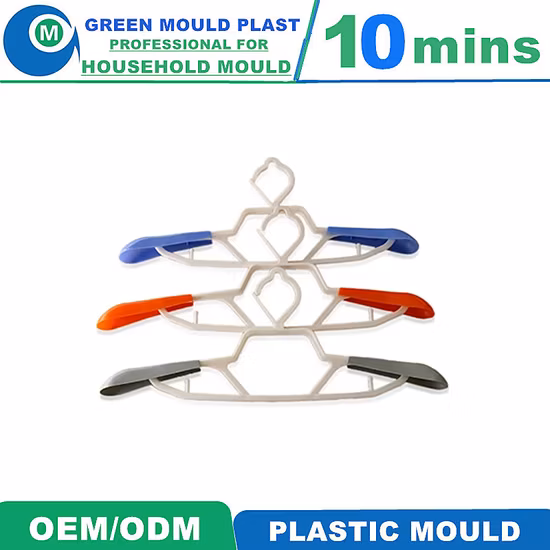 Высококачественная пластиковая литьевая форма для вешалки