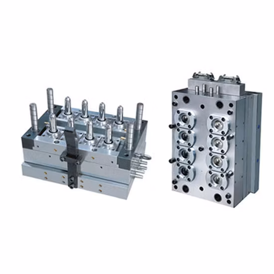 Изготовленная на заказ пластиковая форма для литья под давлением, натуральный бальзам для губ, лоток для наполнения помады, круглая форма для губной помады, 24 полости